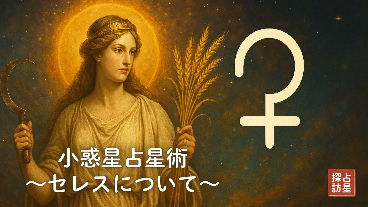 豊かさだけではない！小惑星セレス：占星術から見る愛情表現と裏の顔