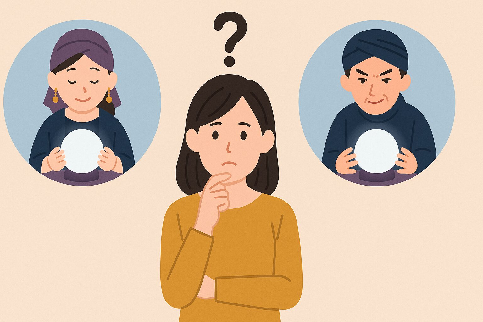 信頼できる占い師の見分け方