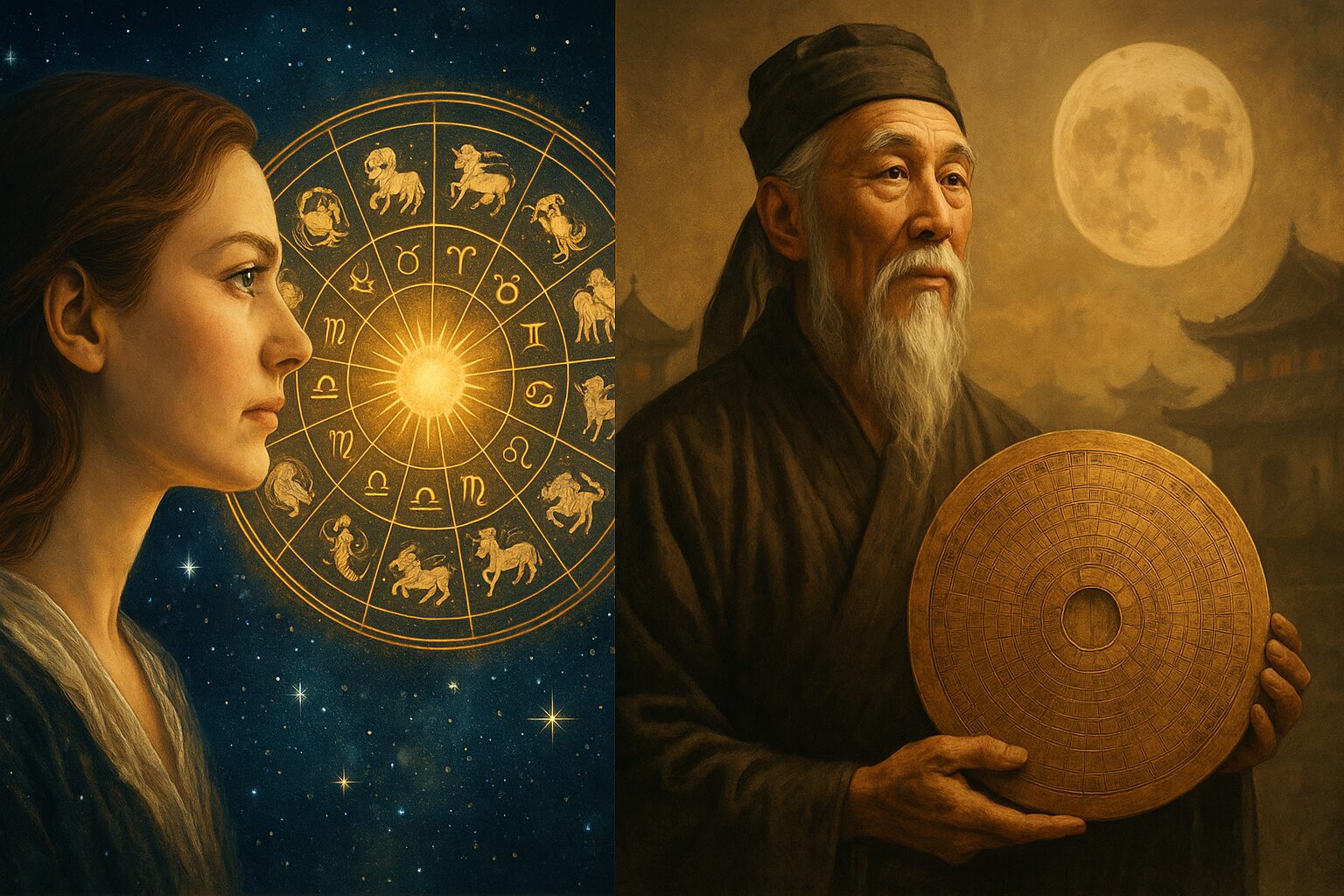 西洋占星術との違いを競合・比較する