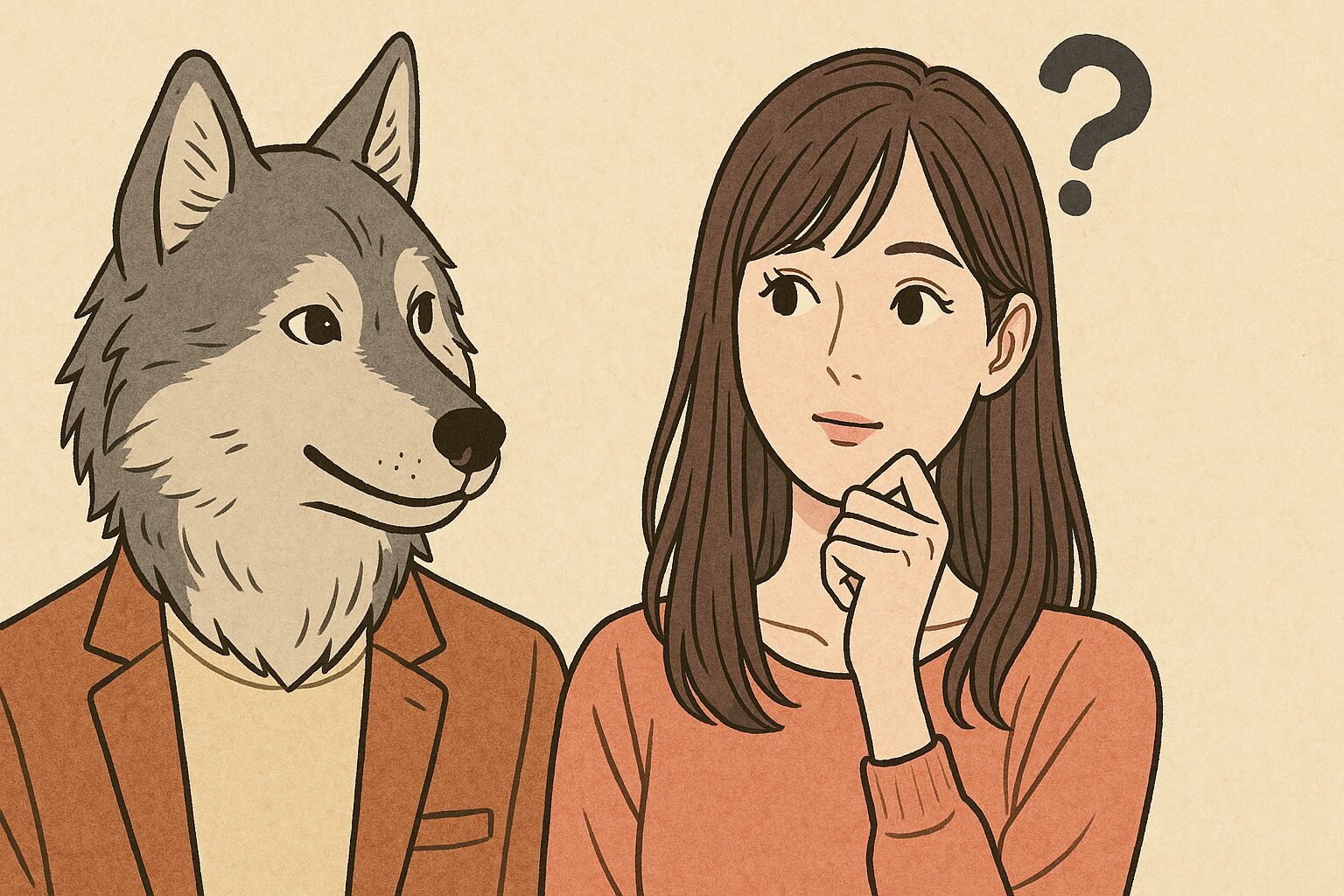 動物占い：狼（オオカミ）女性と相性の良い相手