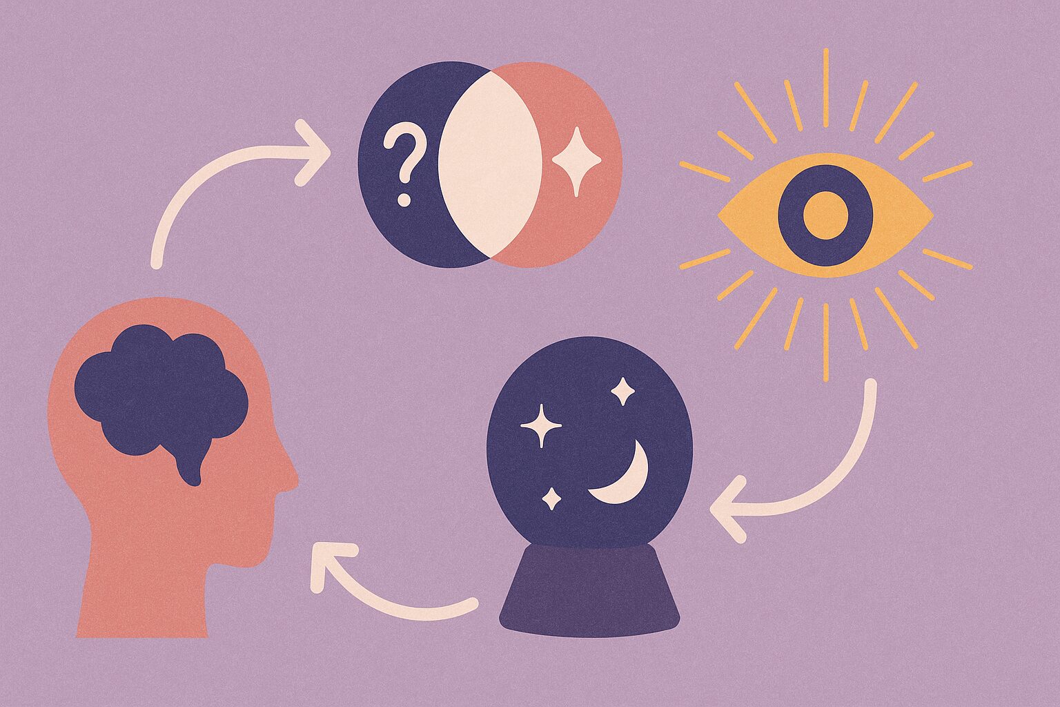 占いに行きたくなるスピリチュアルな心理背景