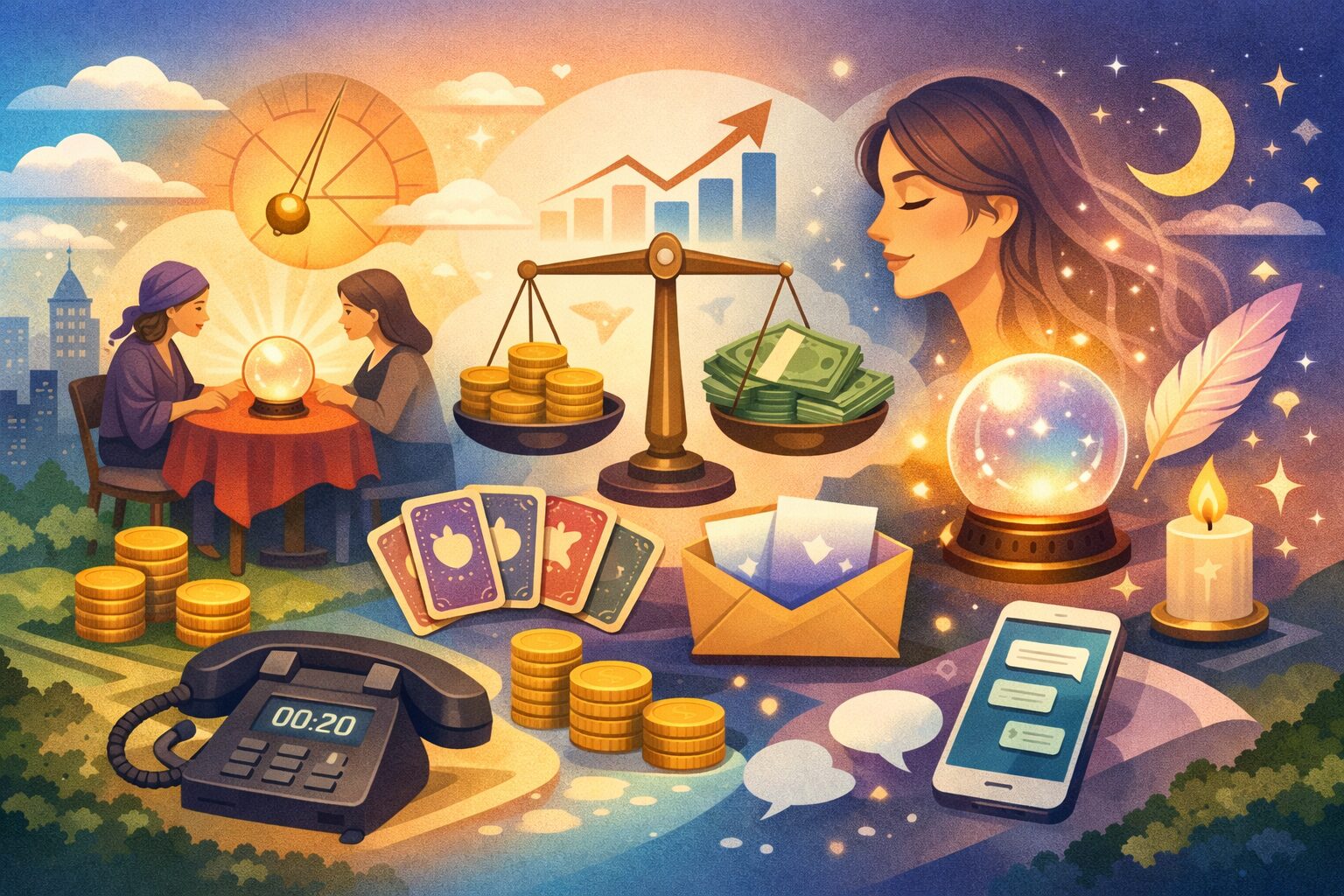 占いの相場を種類別に把握