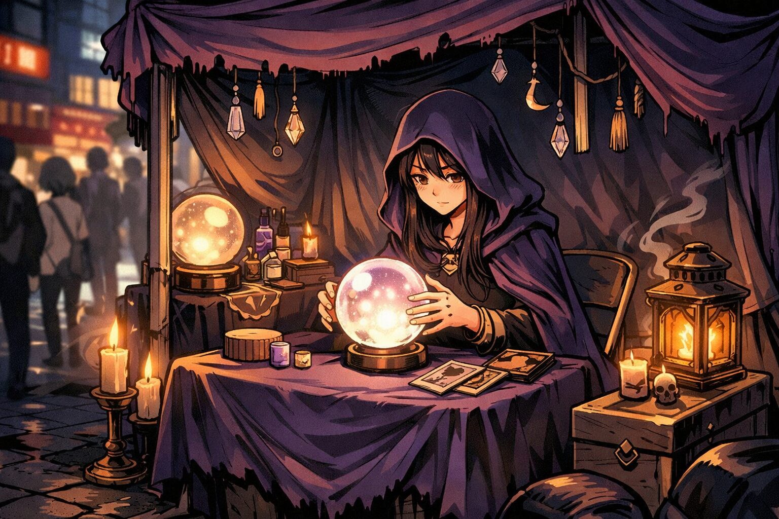 占いを路上で提供することの実態