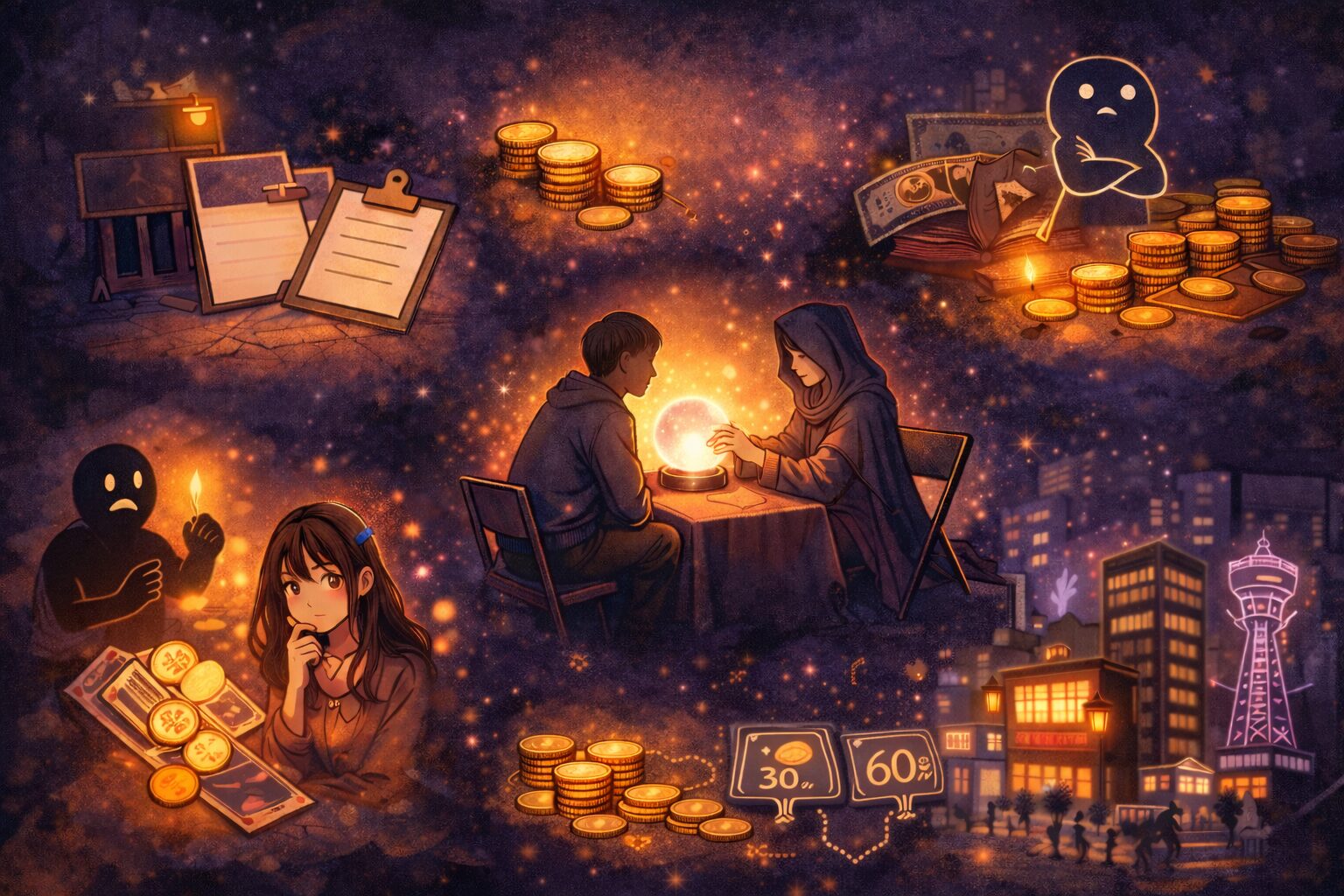 路上の占いを受ける時の疑問あれこれ