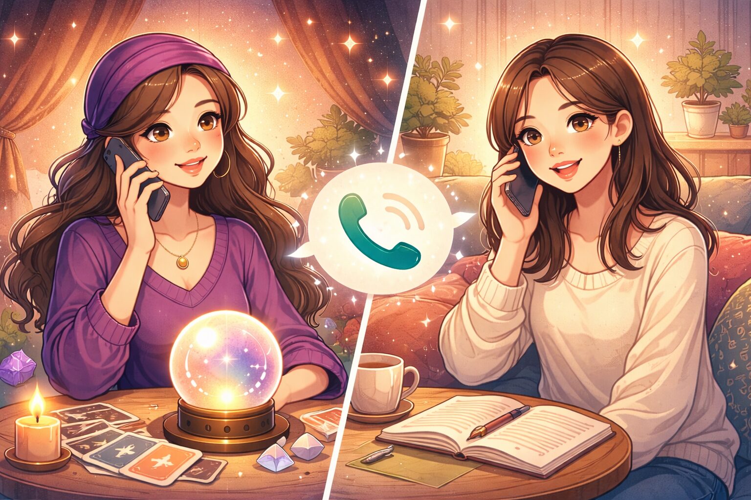 電話占いの1分料金と通話料について