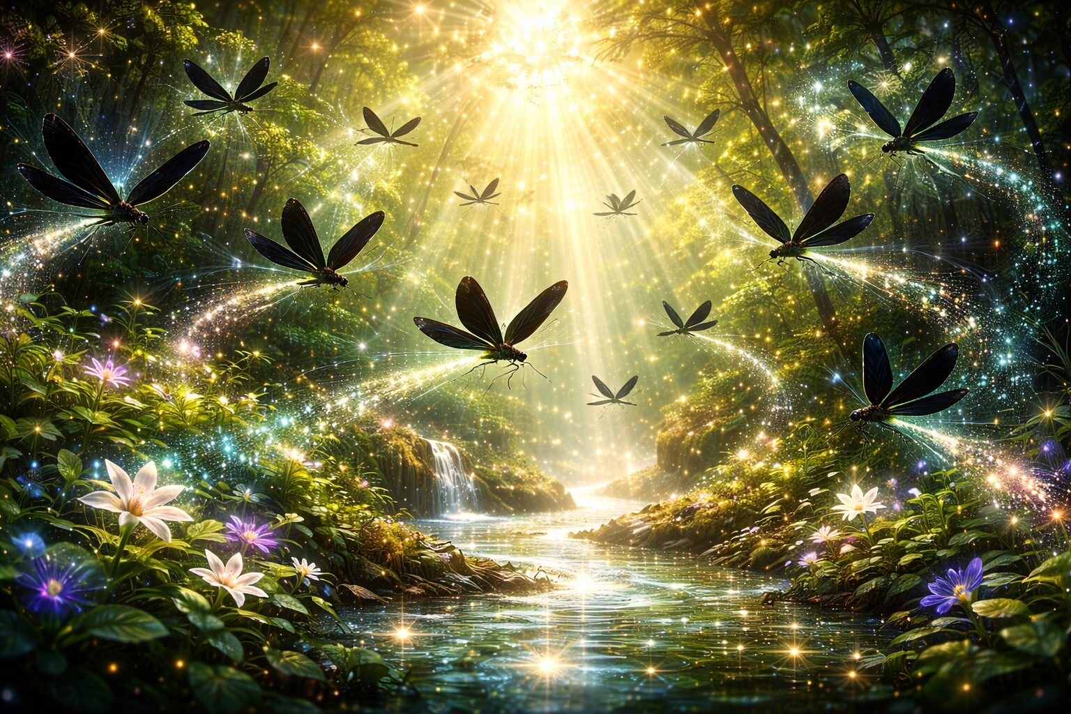 スピリチュアルな視点から見るトンボの状況別メッセージ