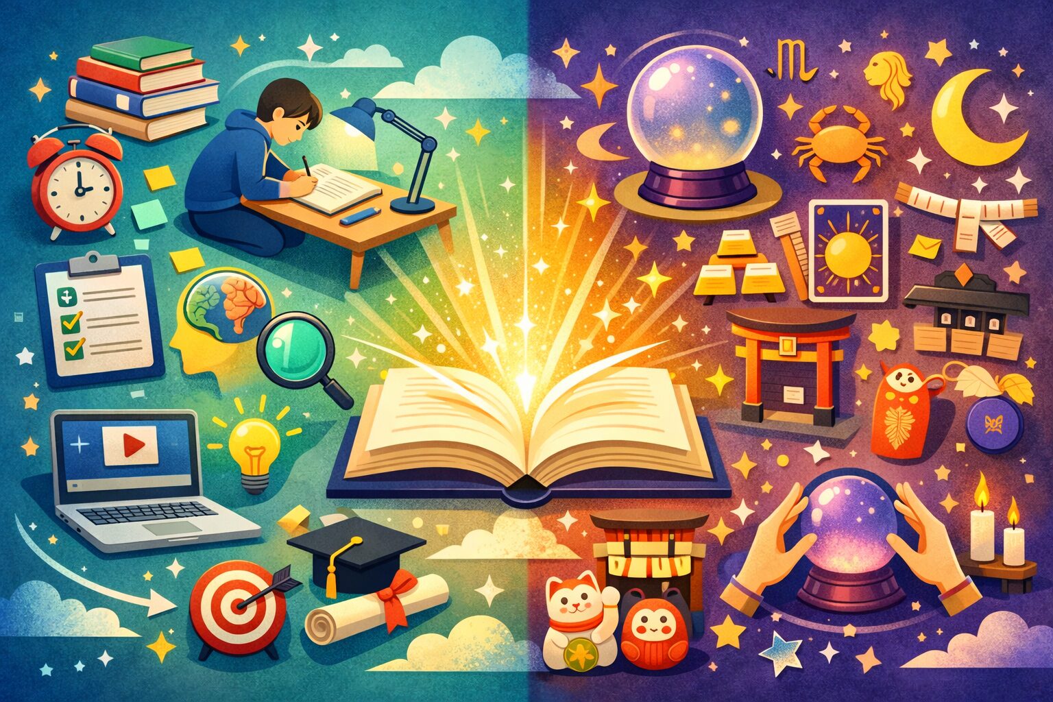 受験勉強中、占いに頼る前に知っておきたいこと