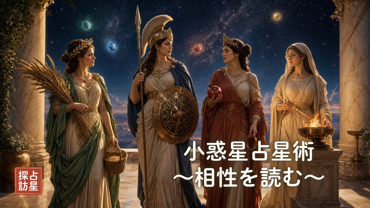 小惑星を使ったシナストリーで相性を読む基本と実践の完全ガイドブック